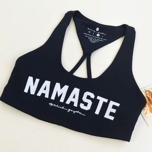 Spiritual Gangster Namaste Paradise Sports Bra NWT